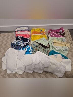 17 Cloth Diapers and Liners